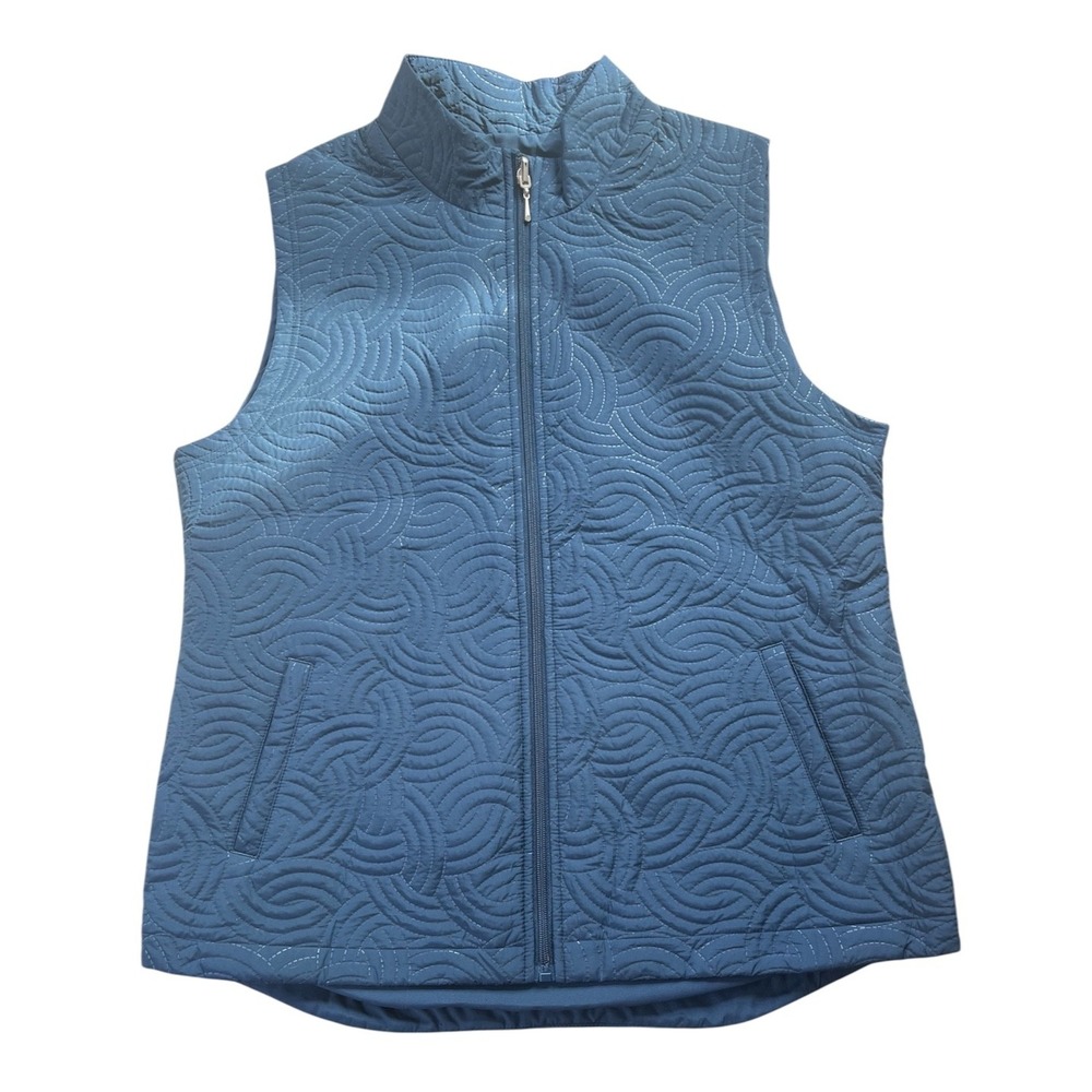 Pebble Beach Dry-Luxe Performance Vest Women's Size L Golf Country Club Spring